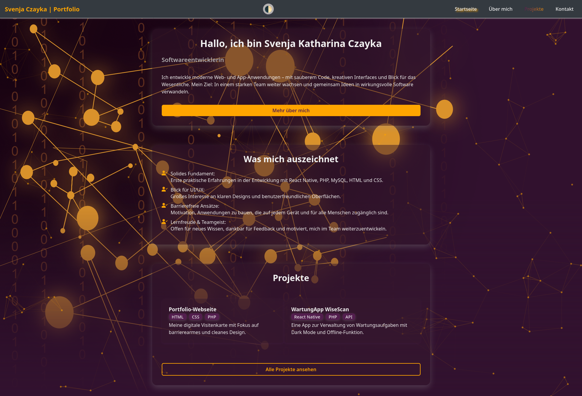 Portfolio Screenshot